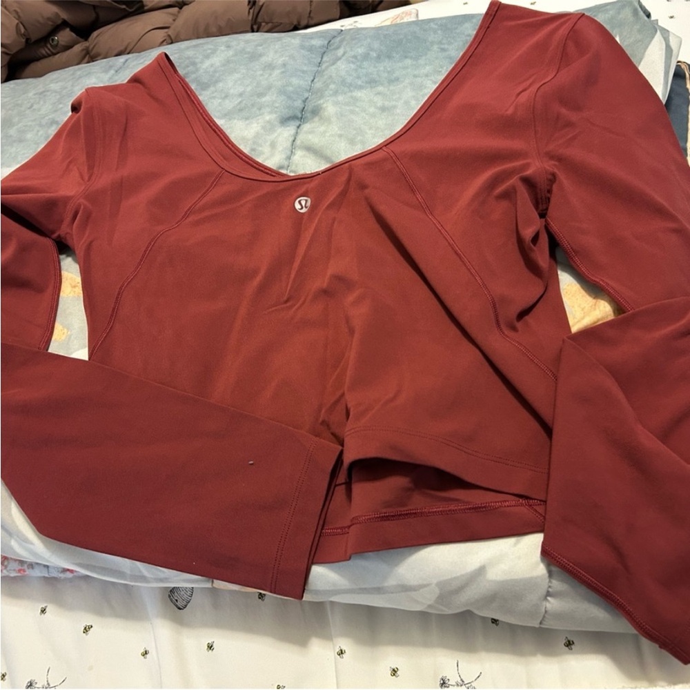 Bundle: designer vest + 2 lululemon tops - Picture 4 of 9